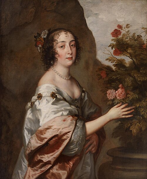 Portræt af en kvinde som Flora, 1627, Anthony van Dyck