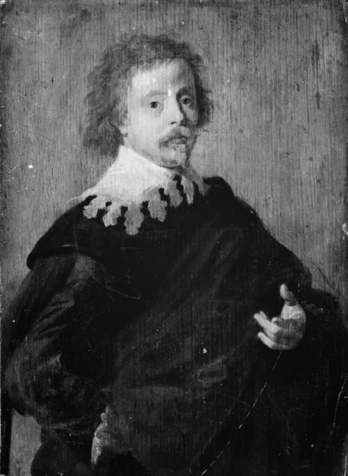 Portrait of Cornelis van Poelenburgh, 1633, Anthony van Dyck