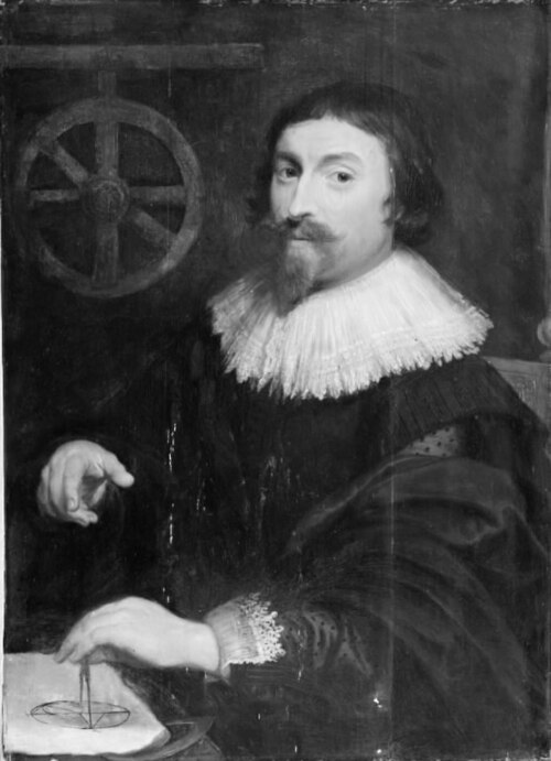 Portrait of a Mathematician, 1677, Anthony van Dyck