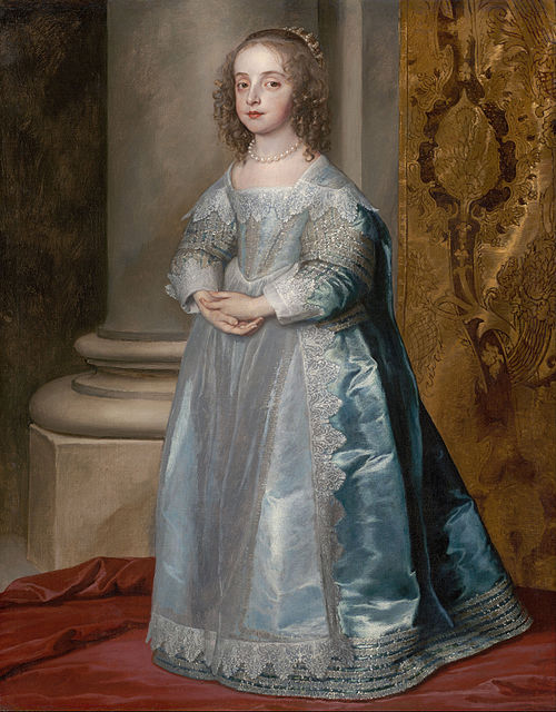 Princess Mary, Daughter of Charles I, 1637, Anthony van Dyck