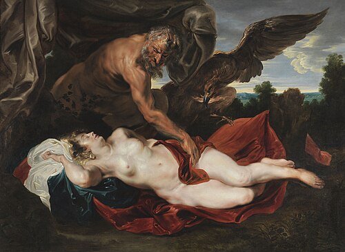 Jupiter et Antiope, 1620, Antoine van Dyck