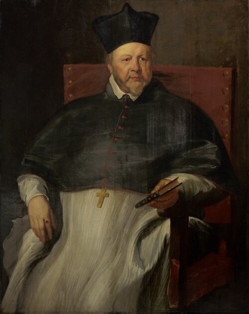 Joannes Malderus, Bishop of Antwerp, 1632, Anthony van Dyck