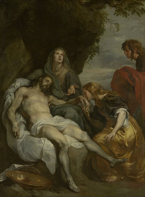 The Lamentation over the Dead Christ, 1629, Anthony van Dyck