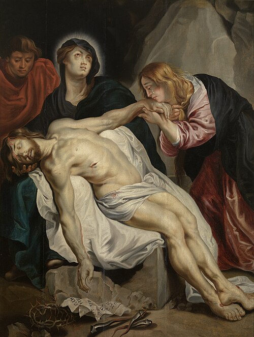 The Lamentation over the Dead Christ, 1650, Anthony van Dyck