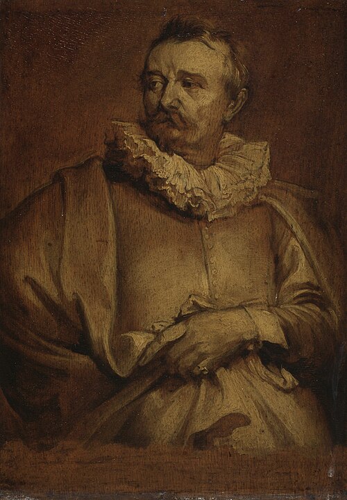 Portrait d'Adriaen van Stalbemt, , Antoine van Dyck