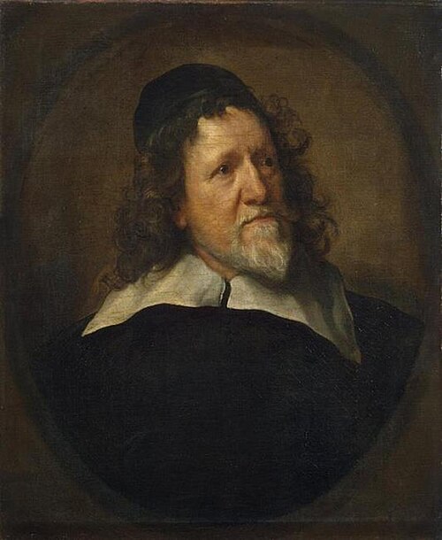 Portrait of Inigo Jones (1573-1652), 1634, Anthony van Dyck