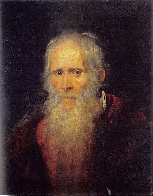 Head of an Old Man, 1621, Anthony van Dyck