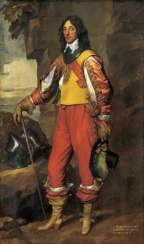 Portrait of Sir Thomas Wharton (1615-1684), 1639, Anthony van Dyck