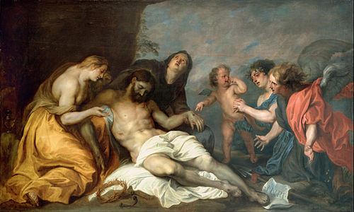 Lamentation over the Dead Christ, 1637, Antoine van Dyck