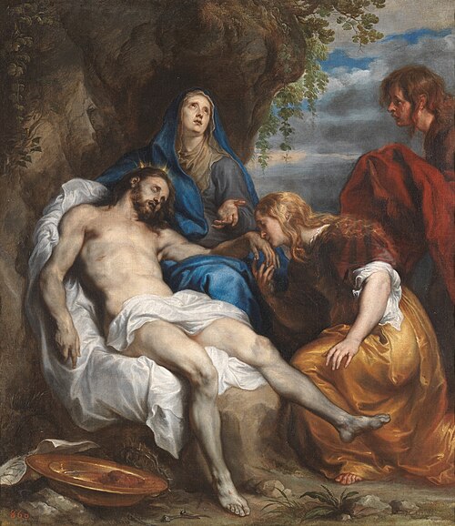 The Pietà, 1629, Antoine van Dyck
