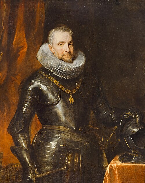 Portrait of Marchese Ambrogio Spinola (1569 - 1630), 1627, Anthony van Dyck