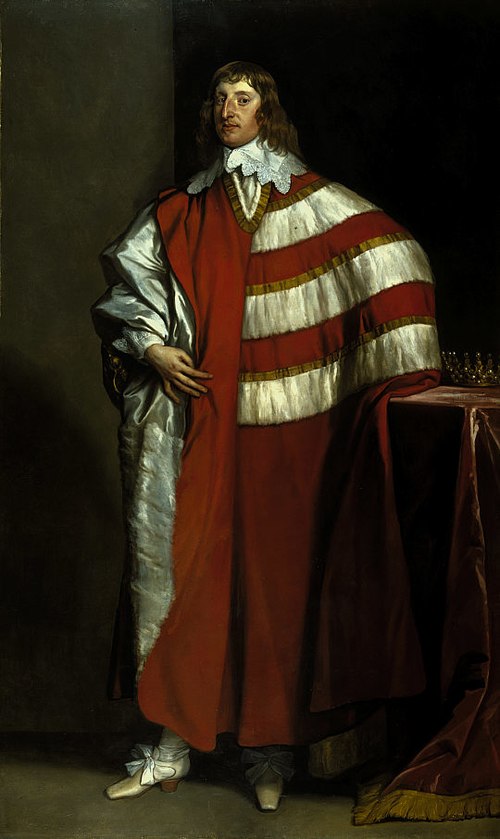 Charles Seton, 2nd Earl of Dunfermline, 1615 - 1672. Lord Privy Seal, 1640, Anthony van Dyck