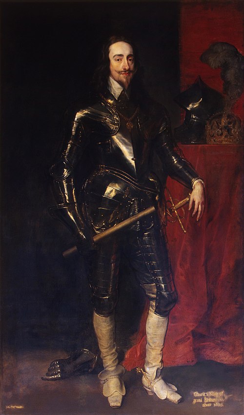 Portrait of Charles I, King of the Great Britain (1600-1649), 1638, Anthony van Dyck