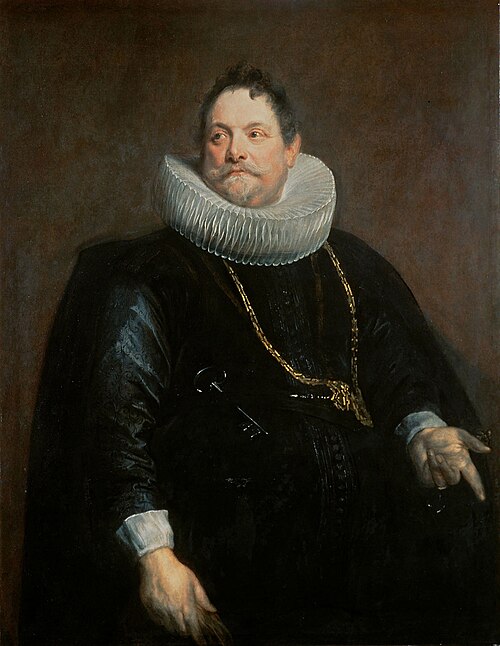 Portrait of Jan van Montfort, 1628, Anthony van Dyck