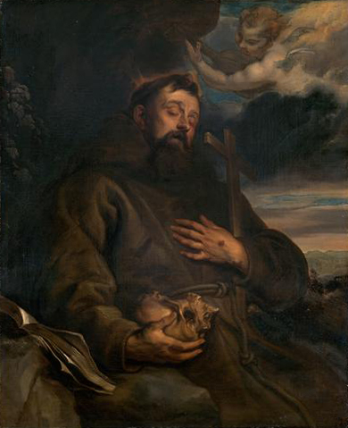 Hl. Franziskus in Ekstase, 1630, Anthony van Dyck