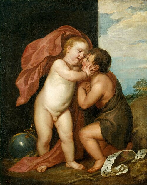 The Infant Christ and St John the Baptist, 1639, Anthony van Dyck