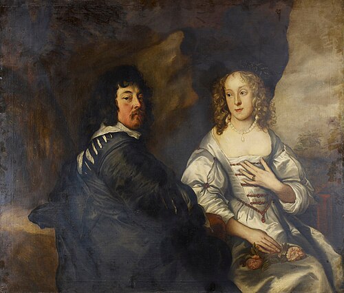 John Tufton, Second Earl of Thanet (1608-1664) and Margaret Sackville, his wife (1614-1676), , Anthony van Dyck