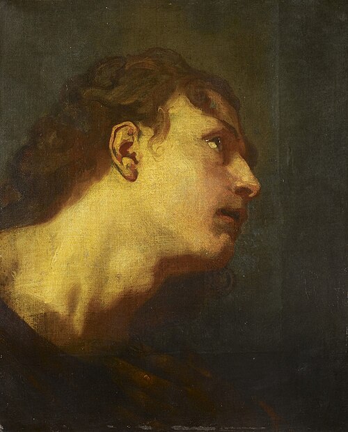 Head of a Young Man, 1644, Anthony van Dyck