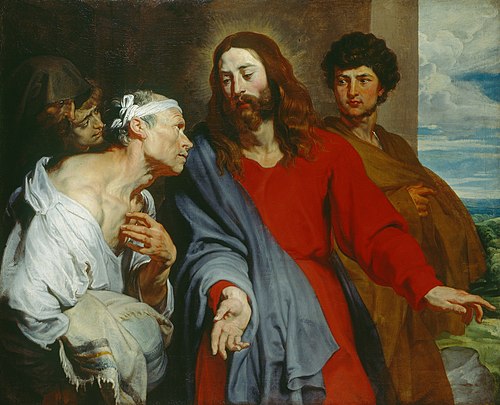 Christ Healing the Paralytic, 1619, Antoine van Dyck