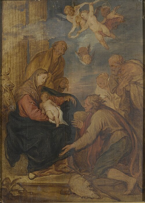 Adoration of the Shepherds, 1662, Anthony van Dyck