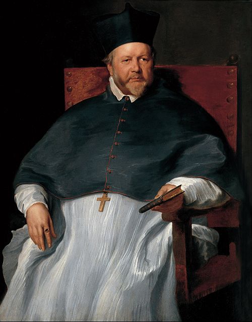 Portrait of bishop Joannes Malderus, 1629, Anthony van Dyck