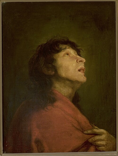 Head of Saint John the Evangelist, 1625, Anthony van Dyck