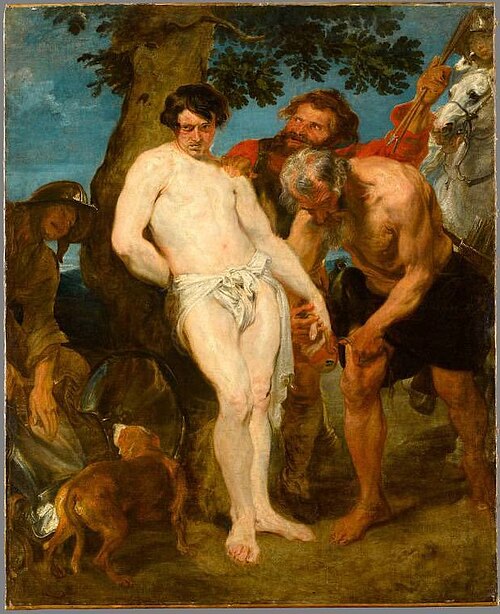 The Martyrdom of Saint Sebastian, 1615, Anthony van Dyck