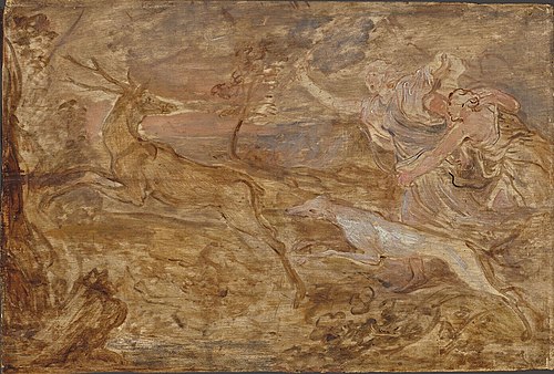 Diana Hunting Deer, 1629, Anthony van Dyck