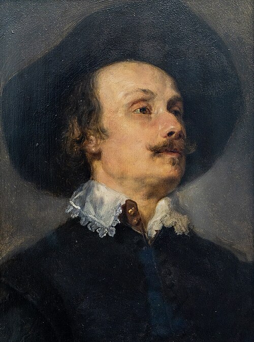 Portrait of the painter Pieter Snayers, 1621, Anthony van Dyck
