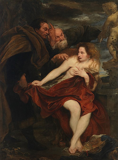 Suzanne et les vieillards, 1621, Antoine van Dyck