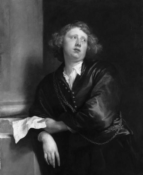 Portrait of the organ player Hendrik Liberti, 1629, Antoine van Dyck