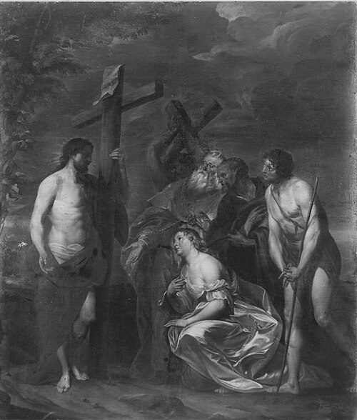 Christus met de bekeerde zondaars, 1620, Antoine van Dyck