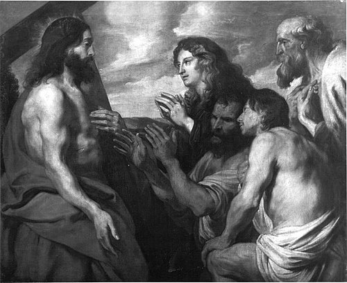 Christ and the repentant sinners, 1620, Antoine van Dyck
