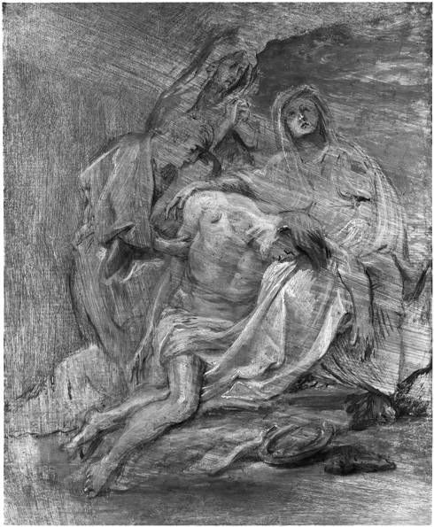 Beweinung Christi (Skizze), 1616, Anthony van Dyck