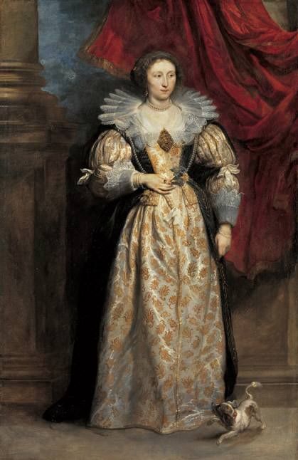 Portrait of  Sebilla van den Berghe, 1629, Anthony van Dyck