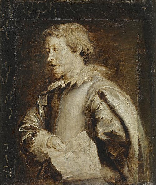 Portrait of the landscape painter Lucas van Uden, 1620, Anthony van Dyck