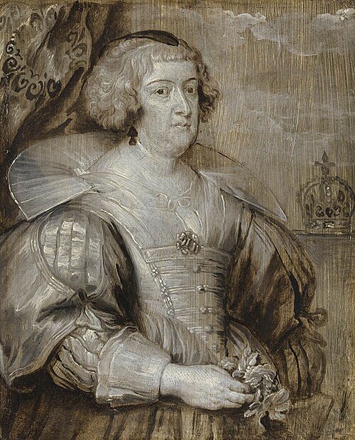 Marie d'Medici, 1620, Anthony van Dyck