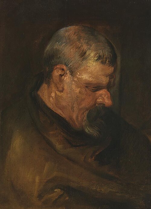 Study of a Head, 1620, Anthony van Dyck