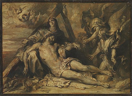 Beweinung Christi (Werkstatt), 1620, Anthony van Dyck