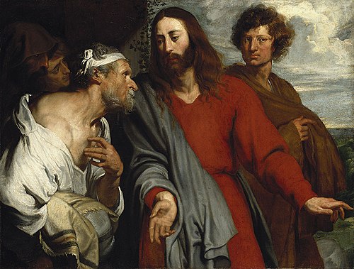 The healing of the paralytic, 1620, Anthony van Dyck