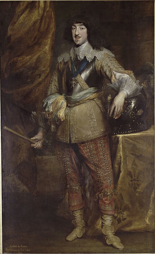 Portrait de Gaston de France, 1632, Antoine van Dyck