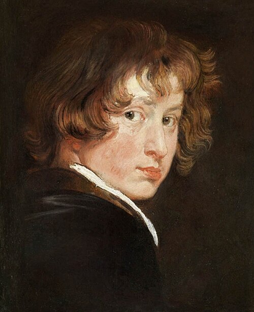 Autoportrait, 1614, Antoine van Dyck