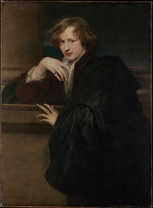 Self-Portrait, 1620, Anthony van Dyck