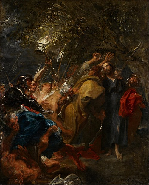 The Betrayal of Christ, 1610, Anthony van Dyck