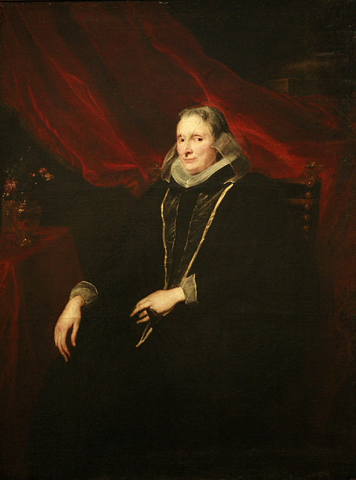 Portrait d'une noble génoise, 1622, Antoine van Dyck