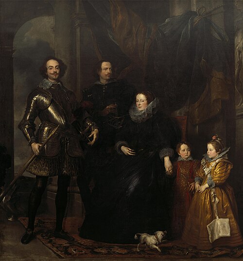 The Lomellini Family, 1623, Anthony van Dyck