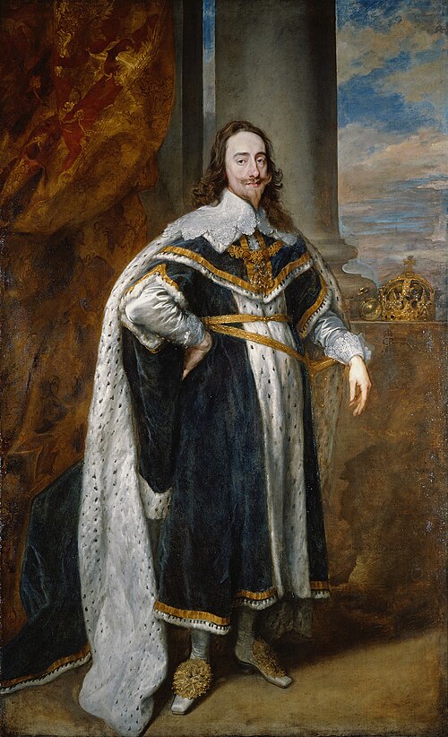 Charles Ier (1600-1649), 1636, Antoine van Dyck