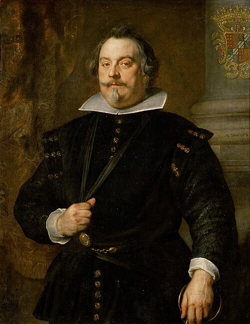 Portrait of Francisco de Moncada, Marqués de Aytona, 1634, Anthony van Dyck