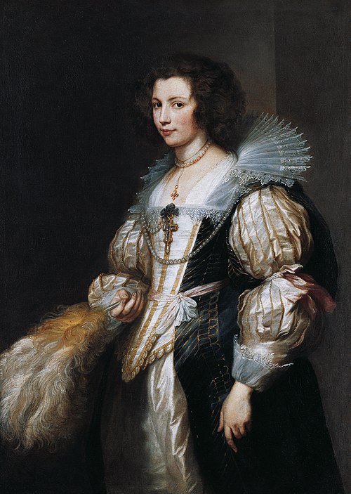 Portrait of Marie-Louise de Tassis, 1700, Anthony van Dyck
