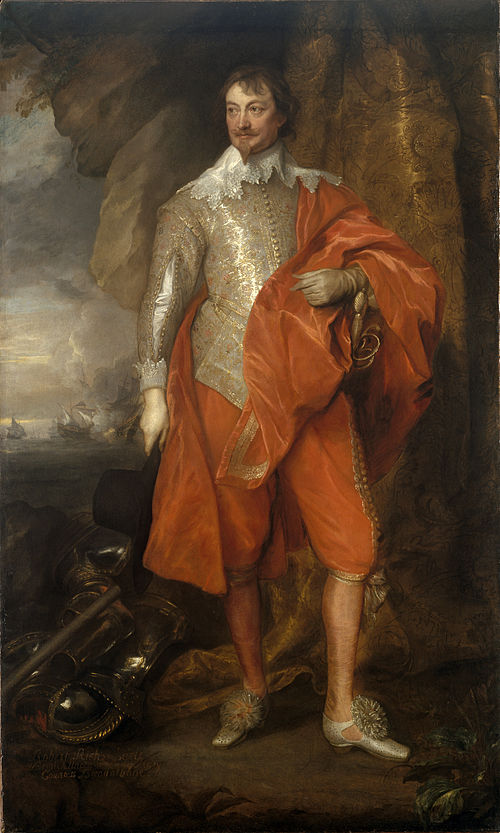 Portrait of Robert Rich, second earl of Warwick, 1634, Anthony van Dyck